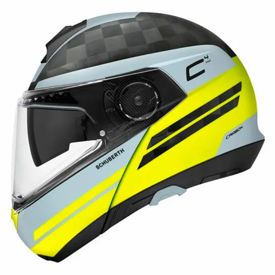 Schuberth Casca Flip-Up C4 Pro Carbon Negru/Galben [2]