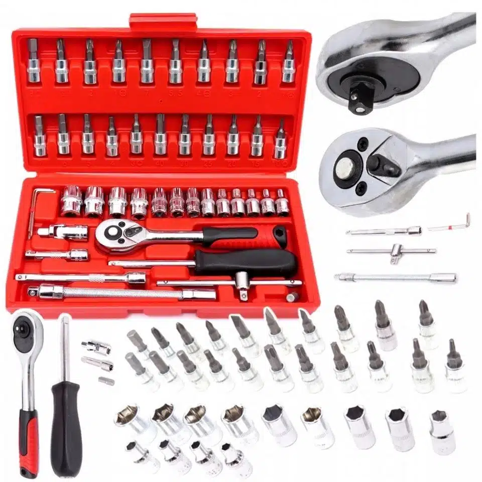 TRUSA CHEI TUBULARE 1/4 46 PIESE [2]