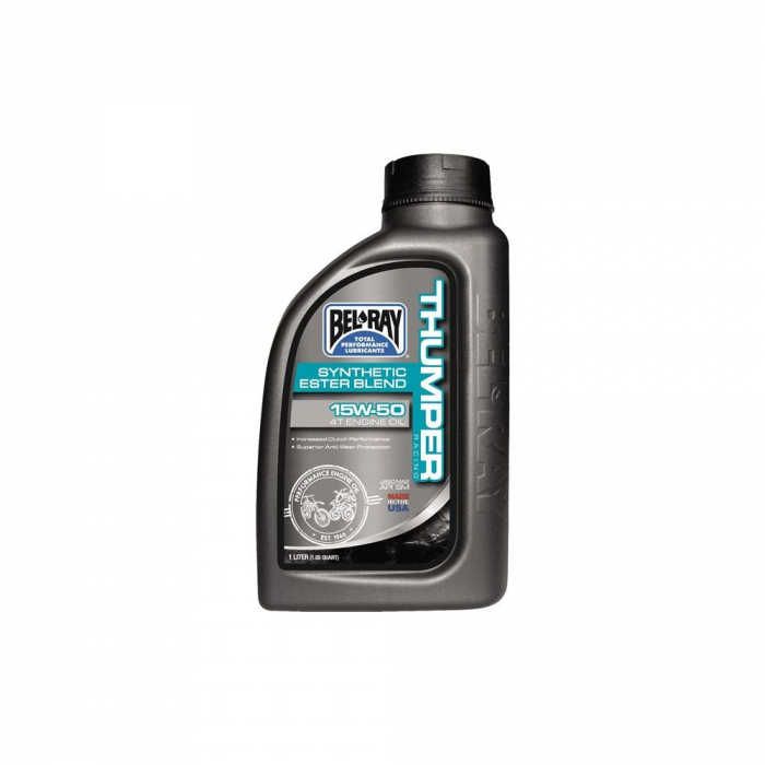 BEL-RAY ULEI THUMPER RACING SYNTHETIC ESTER BLEND 4T 15W50 1L [1]