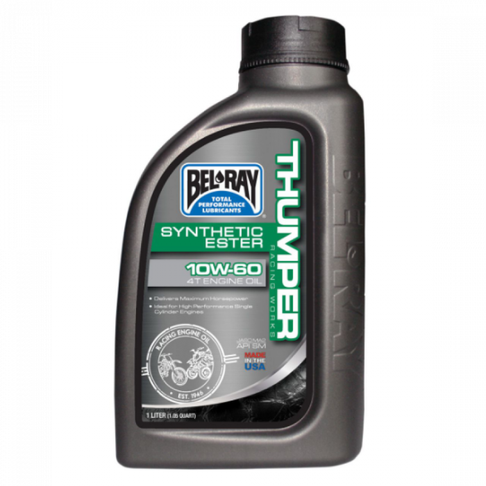BEL-RAY ULEI THUMPER RACING WORKS SYNTHETIC ESTER 4T 10W60 1L [1]
