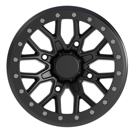 X-ATV JANTA CAN AM BEADLOCK 14X7 4/136 4+3 NEGRU [2]