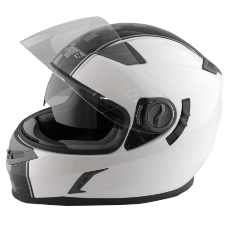 Casti Moto/ATV - A-PRO CASCA DOMINATOR INTEGRALA CU OCHELARI ALB