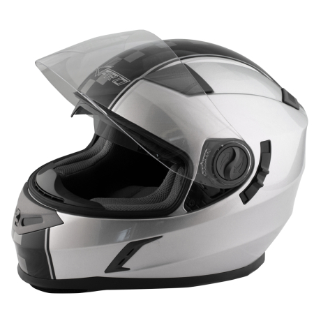 Casti Moto/ATV - A-PRO CASCA DOMINATOR INTEGRALA CU OCHELARI ARGINTIU