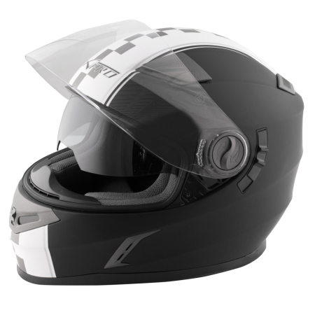 Casti Moto/ATV - A-PRO CASCA DOMINATOR INTEGRALA CU OCHELARI NEGRU MAT