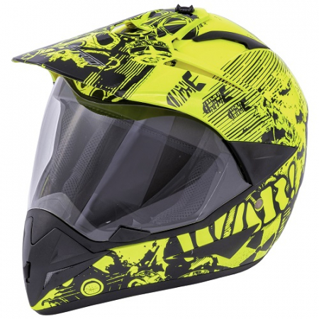 Cross/Enduro - A-PRO CASCA SLINGSHOT OFFROARD FLUO
