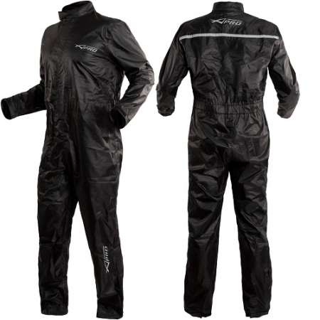 Echipamente Moto - A-PRO COMBINEZON OCEAN 1 PIESA WATERPROOF NEGRU