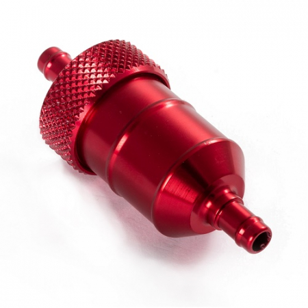 Sistem Alimentare - A-PRO FILTRU COMBUSTIBIL METAL D-6MM ROSU