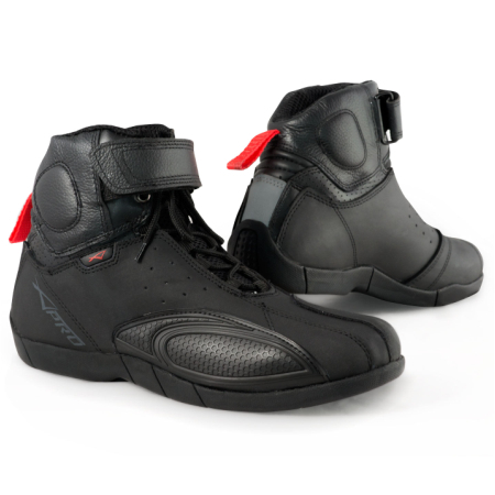 Ghete Moto Strada - A-PRO GHETE PUSHER NEGRU