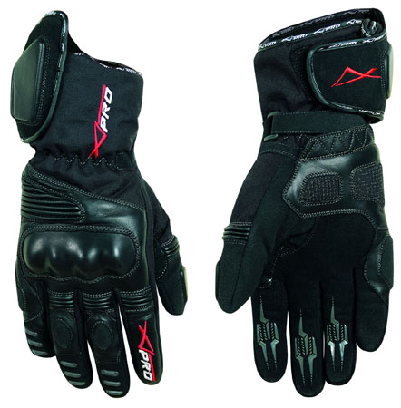 Manusi - A-PRO MANUSI ARTIK PIELE/TEXTIL WATERPROOF NEGRU