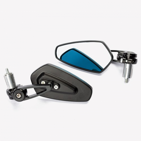 Oglinzi - A-PRO SET OGLINZI CAPAT GHIDON MOTO/ATV NEGRU