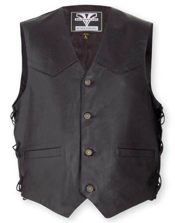 Vesta - A-PRO VESTA TAIL SPLIT PIELE NEGRU