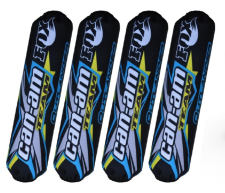 ACCESORII ATV - AFTERMARKET SET PROTECTII AMORTIZOR CAN AM OUTLANDER BLACK BLUE
