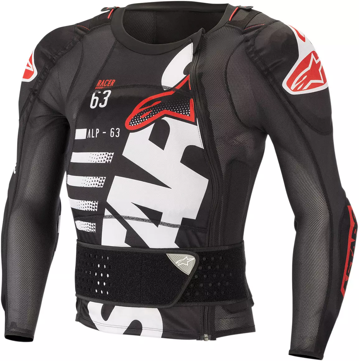 Armura Moto - ALPINESTARS ARMURA SEQUENCE LS NEGRU/ALB/ROSU