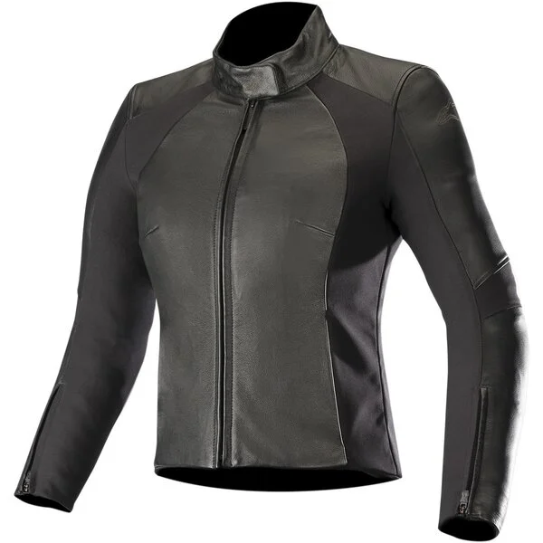 Geaca - ALPINESTARS GEACA DE PIELE DAMA STELLA VIKA V2, NEGRU,