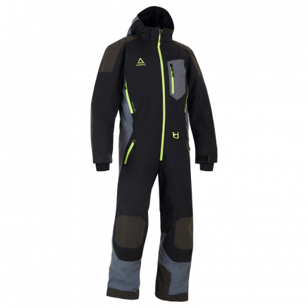 Echipamente Moto - AMOQ COMBINEZON SNOWMOBIL ECLIPSE NEGRU/GRI/HIVIS