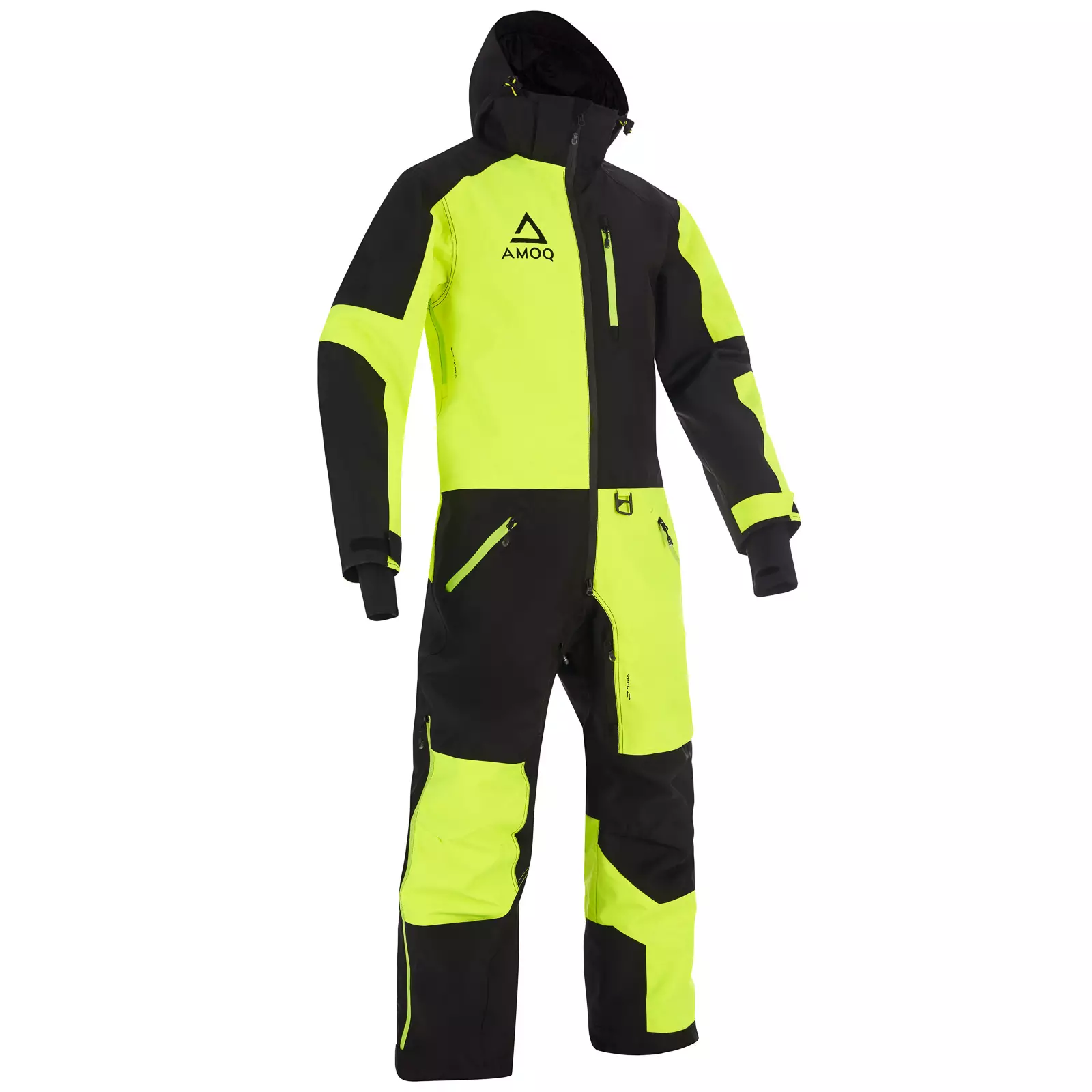 Echipamente Snowmobil - AMOQ COMBINEZON SNOWMOBIL VOID V2 INSULATED NEGRU/HI-VIS
