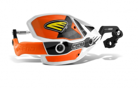 Aparatoare Maini - APARATOARE MAINI (HANDGUARD) CYCRA, ALB PORTOCALIU
