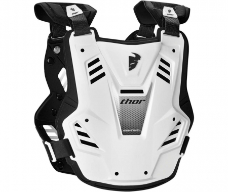 Armura Moto - ARMURA THOR SENTINEL GP S16Y ROOST DEFLECTOR,ALB NEGRU