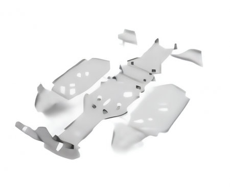 Accesorii ATV - ARWIC SCUT COMPLET ALUMINIU CFMOTO CFORCE 450