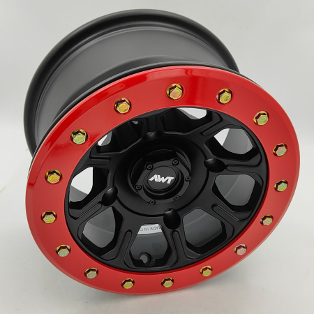 Jante ATV - AWT HAVOC JANTA CAN AM 4/136 +10 12X7 BEADLOCK ROSU