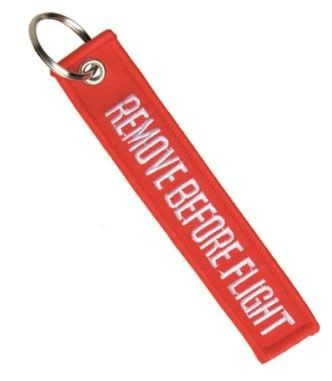 Suveniruri - BRELOC "REMOVE BEFORE FLIGHT"