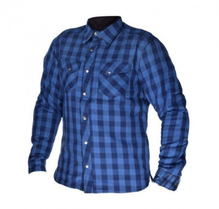 Casual - CAMASA MOTO LEOSHI, ALBASTRU