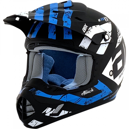 Cross/Enduro - CASCA AFX FX17 ATK MAT BLUE M