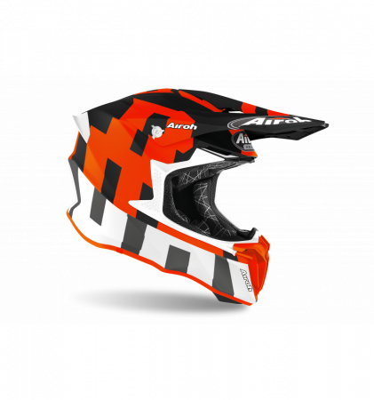 CASCA AIROH TWIST 2.0 FRAME ORANGE MATT [2]