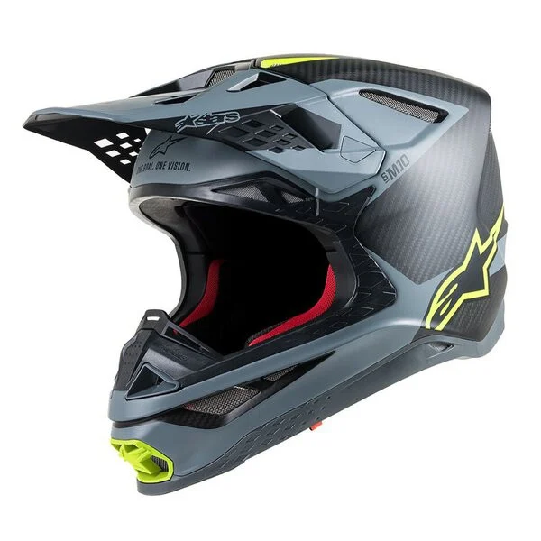 Lichidare stoc - CASCA ALPINESTARS SM10 META ALBASTRU NEGRU VERDE