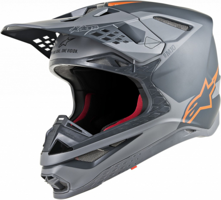 Lichidare stoc - CASCA ALPINESTARS SM10 META GY/OR