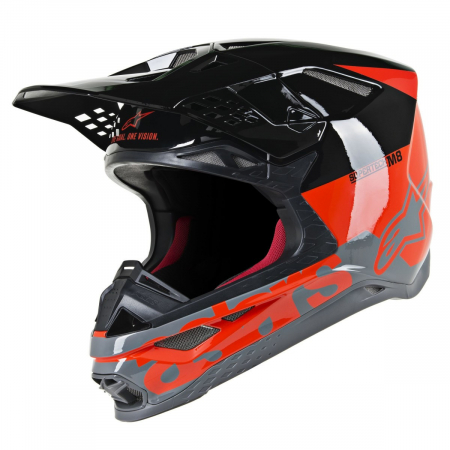 Lichidare stoc - CASCA ALPINESTARS SM8 RADIUM RD/BK/G