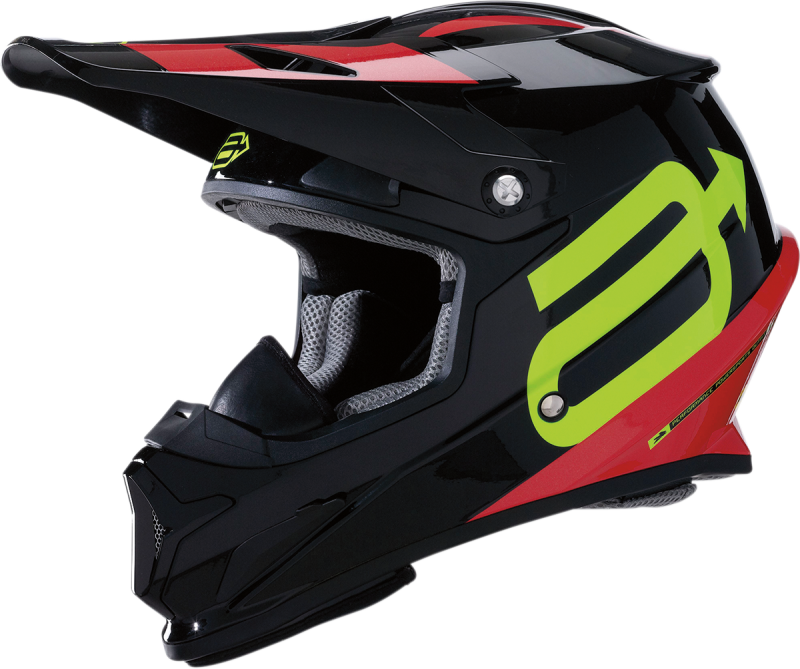 Cross/Enduro - CASCA ARC SUMT BK/RD/HV 2XL