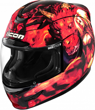 Integrale - CASCA ICON AM AZRAEL RED