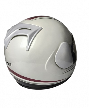 CASCA INTEGRALA YAMAHA BYE SPEEDLIGHT ALB VISINIU [4]