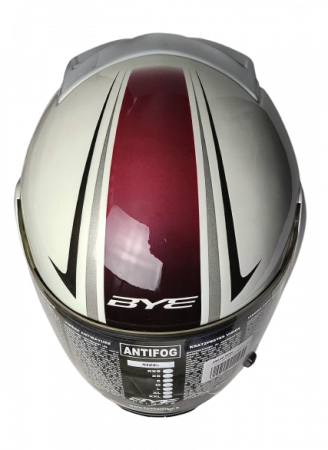 CASCA INTEGRALA YAMAHA BYE SPEEDLIGHT ALB VISINIU [2]