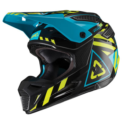 Cross/Enduro - CASCA MOTOCROSS/ENDURO LEATT GPX 5.5 NEGRU/ALBASTRU/VERDE