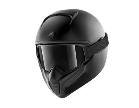 Integrale - CASCA SHARK VANCORE 2 BLANK NEGRU MAT L