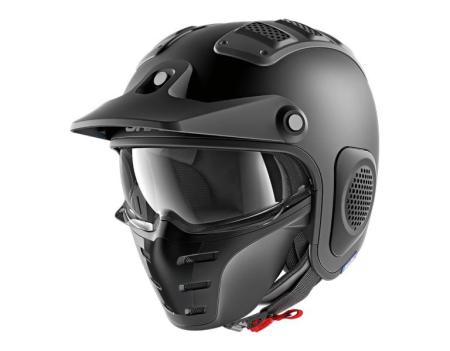 Integrale - CASCA SHARK X-DRAK BLANK NEGRU MAT