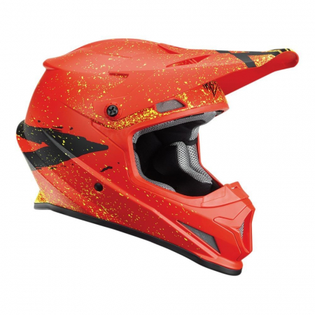 Cross/Enduro - CASCA THOR S8S SECTOR HYPE, ACID ROSU