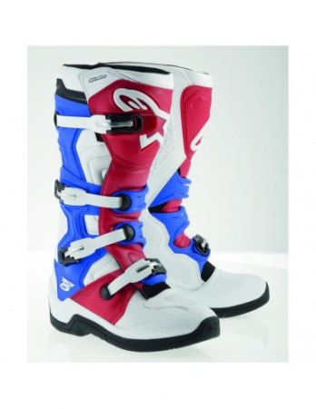 Cizme - CIZME ALPINESTARS TECH ALB/ROSU/ALBASTRU 50