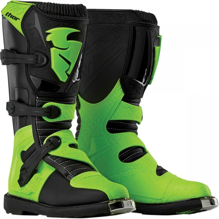 Cizme - CIZME COPII THOR BLITZ, NEGRU VERDE