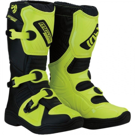 Cross/Enduro - CIZME COPII THOR M1.3 S18Y, GALBEN NEGRU