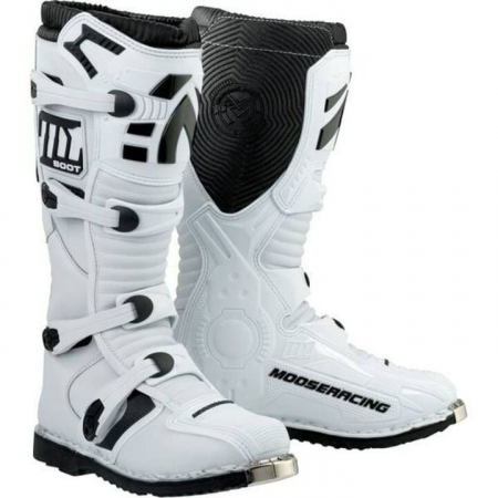 Echipamente Moto - CIZME MOOSE RACING 1.2 MX, ALB