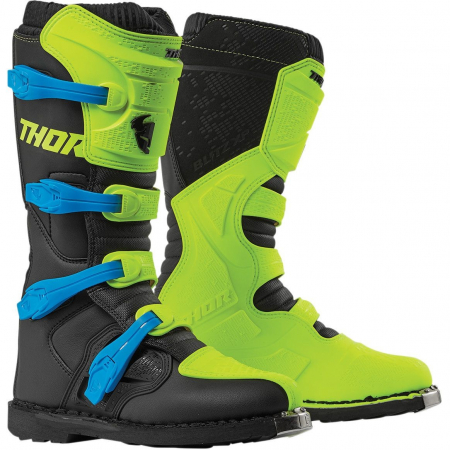 Cizme - CIZME THOR BLITZ XP S9 FLO ACID NEGRU