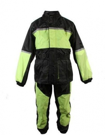 Protectii - COMBINEZON IMPERMEABIL ADRENALINE ORCAN, NEGRU FLUO