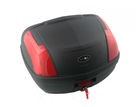 Cutii Moto - CUTIE PORTBAGAJ MOTO AWINA 56×43×33CM 46 L, NEGRU