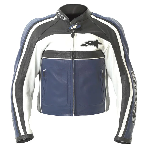 Geci - GEACA ALPINESTARS PIELE STELLA DYNO ALBSTRU