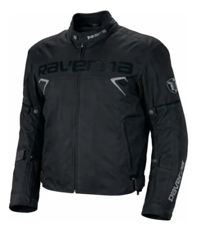 GECI TEXTIL - Geacă Moto Ravenna LIBECCIO RA-J-1748 Negru – All-Season Performance