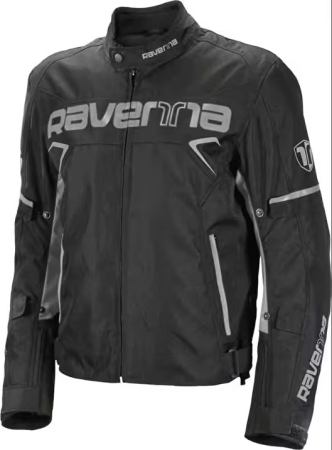 GECI TEXTIL - Geacă Moto Ravenna LIBECCIO RA-J-1748 Negru/Gri – All-Season Performance