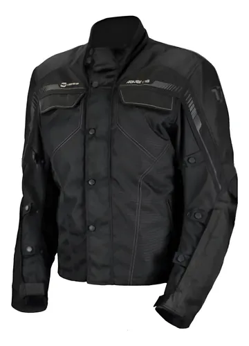 Echipamente Moto - Geacă Moto Ravenna SCIROCCO Negru – All-Season Comfort